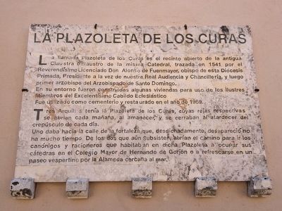 The Plaza of the Priests Marker image. Click for full size.