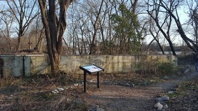 Here Stood the Trigg Shipyard Marker. Click for full size. Here Stood the Trigg Shipyard Marker image. Click for full size.