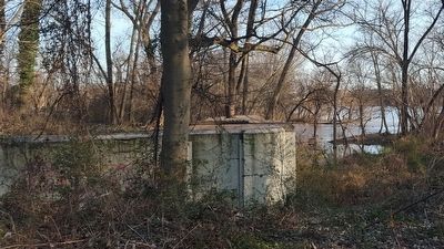 Remnants of the Trigg Shipyard. Click for full size. Remnants of the Trigg Shipyard image. Click for full size.