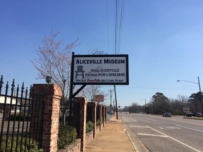 Aliceville Museum across street from marker. image. Click for full size.