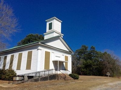 Pleasant Ridge Presbyterian Church and Marker image. Click for full size.