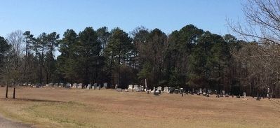 Nearby Pleasant Ridge Presbyterian Church cemetery. image. Click for full size.