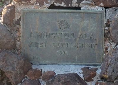 Livingston, Ala. Marker image. Click for full size.