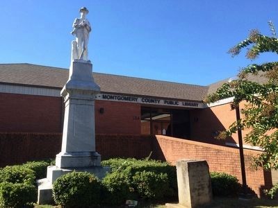 Montgomery County Confederate Monument. Click for full size. Montgomery County Confederate Monument image. Click for full size.