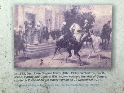 Closeup of the 1885 painting by Jean Leon Gerome Ferris. Click for full size. Closeup of the 1885 painting by Jean Leon Gerome Ferris image. Click for full size.