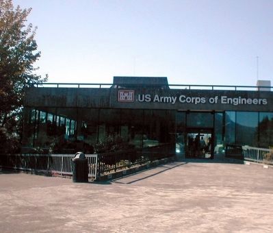 Bradford Island Visitor Center image. Click for full size.