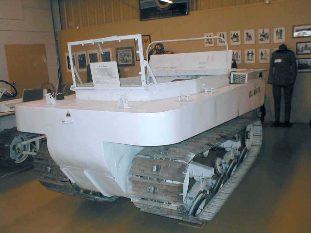 M-28 Weasel located in the museum building