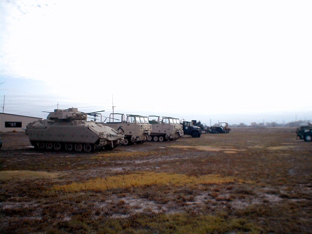 Other military vehicles at the museum