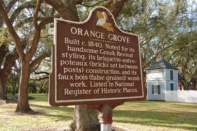 Orange Grove Marker. Click for full size. Orange Grove Marker image. Click for full size.
