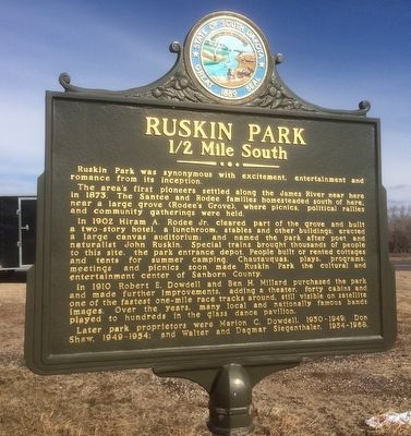 Ruskin Park Marker image. Click for full size.