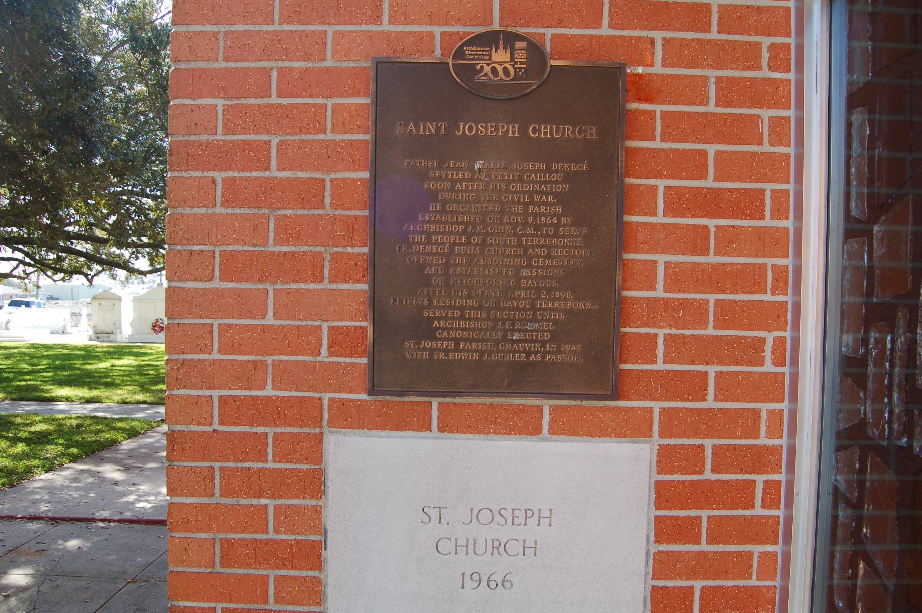 Saint Joseph Church Marker