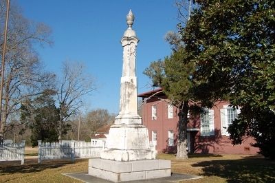 Confederate Monument Liberty Mississippi image. Click for full size.