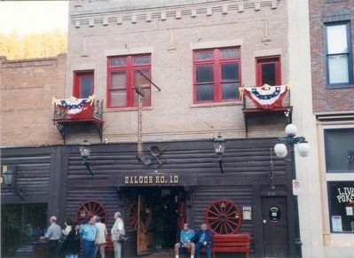 Current Site of Saloon No. 10 is 657 Main Street image. Click for full size.