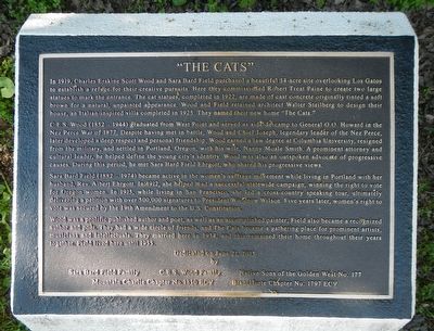 "The Cats" Marker image. Click for full size.
