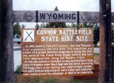 Connor Battlefield State Historic Site Marker image. Click for full size.