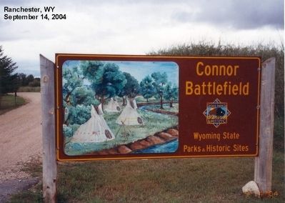 Connor Battlefield State Historic Site Marker image. Click for full size.