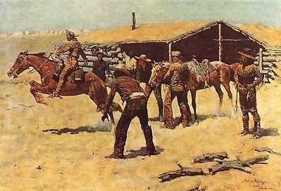 Pony Express Rider image. Click for full size.