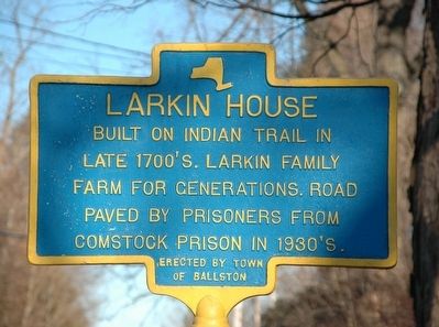 Larkin House Marker image. Click for full size.