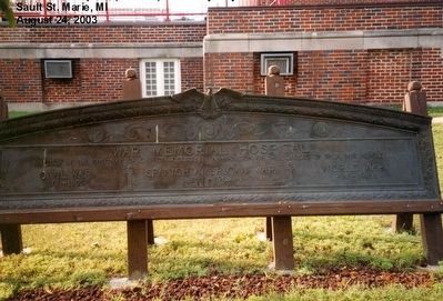 War Memorial Hospital Marker. Click for full size. War Memorial Hospital Marker image. Click for full size.