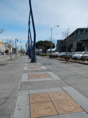 The Oakland Walk of Fame. Click for full size. The Oakland Walk of Fame image. Click for full size.