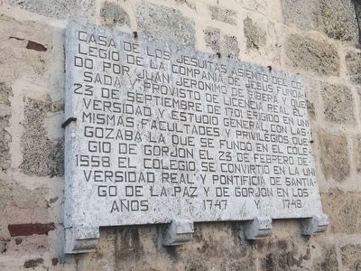 House of the Jesuits Marker image. Click for full size.
