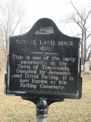 Burial Land Since 1816 Marker image. Click for full size.