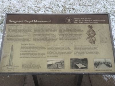 Sergeant Floyd Monument National Park Service Marker image. Click for full size.
