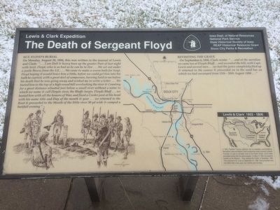 The Death of Sergeant Floyd Marker. Click for full size. The Death of Sergeant Floyd Marker image. Click for full size.