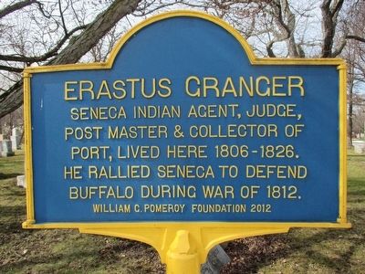 Erastus Granger Marker image. Click for full size.