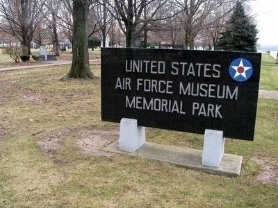 NMUSAF Memorial Park Sign image. Click for more information.
