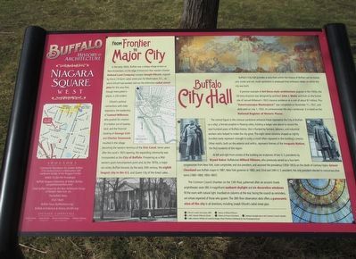 From Frontier to Major City Marker image. Click for full size.