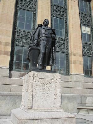 Millard Fillmore Statue. Click for full size. Millard Fillmore Statue image. Click for full size.