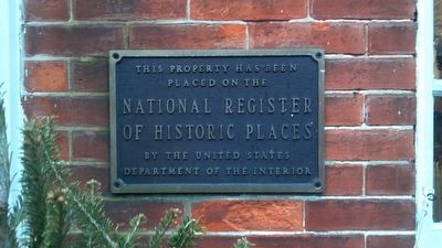 National Register of Historic Places. Click for full size. National Register of Historic Places image. Click for full size.