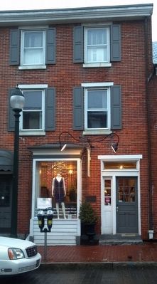 Historic West Chester Building and Marker. Click for full size. Historic West Chester Building and Marker image. Click for full size.