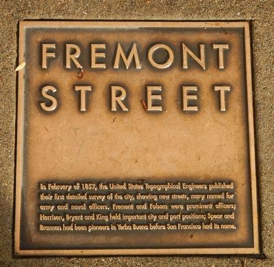 Fremont Street Marker image. Click for full size.