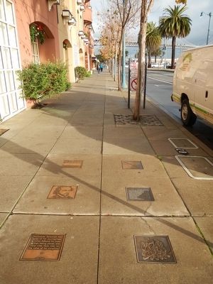 Fremont Street Marker. Click for full size. Fremont Street Marker image. Click for full size.