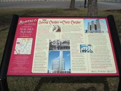 From Social Center to Civic Center Marker image. Click for full size.