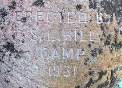 Spanish American Veterans Memorial Marker. Click for full size. Spanish American Veterans Memorial Marker image. Click for full size.