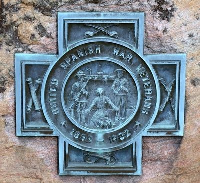 Spanish American Veterans Memorial Marker. Click for full size. Spanish American Veterans Memorial Marker image. Click for full size.