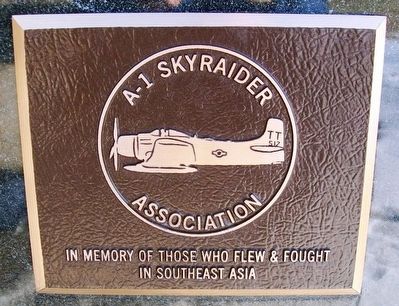 A-1 Skyraider Association Marker image. Click for full size.