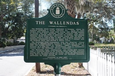 The Wallendas Marker. Click for full size. The Wallendas Marker image. Click for full size.