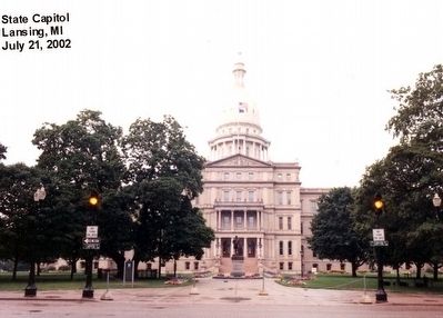 Michigan State Capitol image. Click for full size.