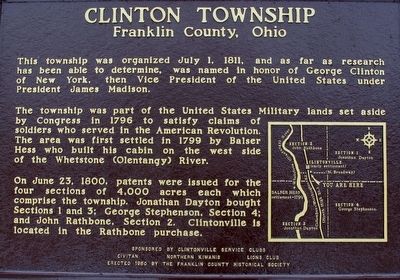 Clintonville Marker image. Click for full size.