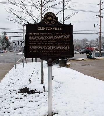 Clintonville Marker image. Click for full size.