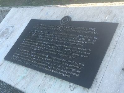 The Colonial City of Santo Domingo Marker. Click for full size. The Colonial City of Santo Domingo Marker image. Click for full size.