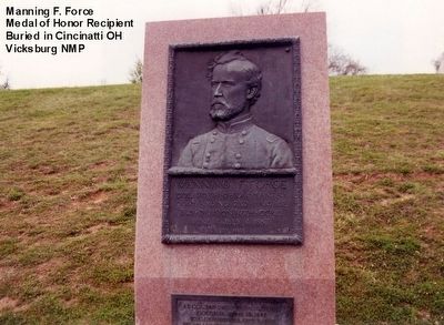 Manning F. Force Memorial Marker. Click for full size. Manning F. Force Memorial Marker image. Click for full size.