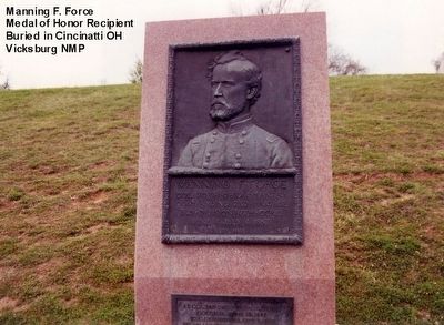 Manning F. Force Memorial Marker image. Click for full size.