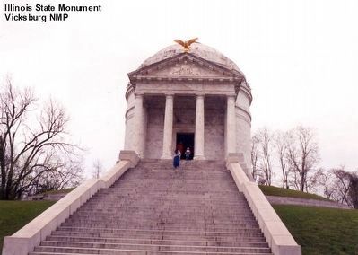 Illinois State Monument. Click for full size. Illinois State Monument image. Click for full size.