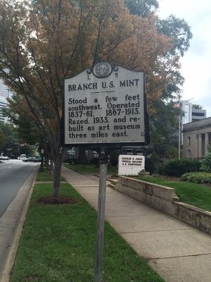 Branch U.S. Mint Marker. Click for full size. Branch U.S. Mint Marker image. Click for full size.