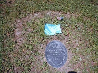 Manning Ferguson Force grave marker image. Click for full size.